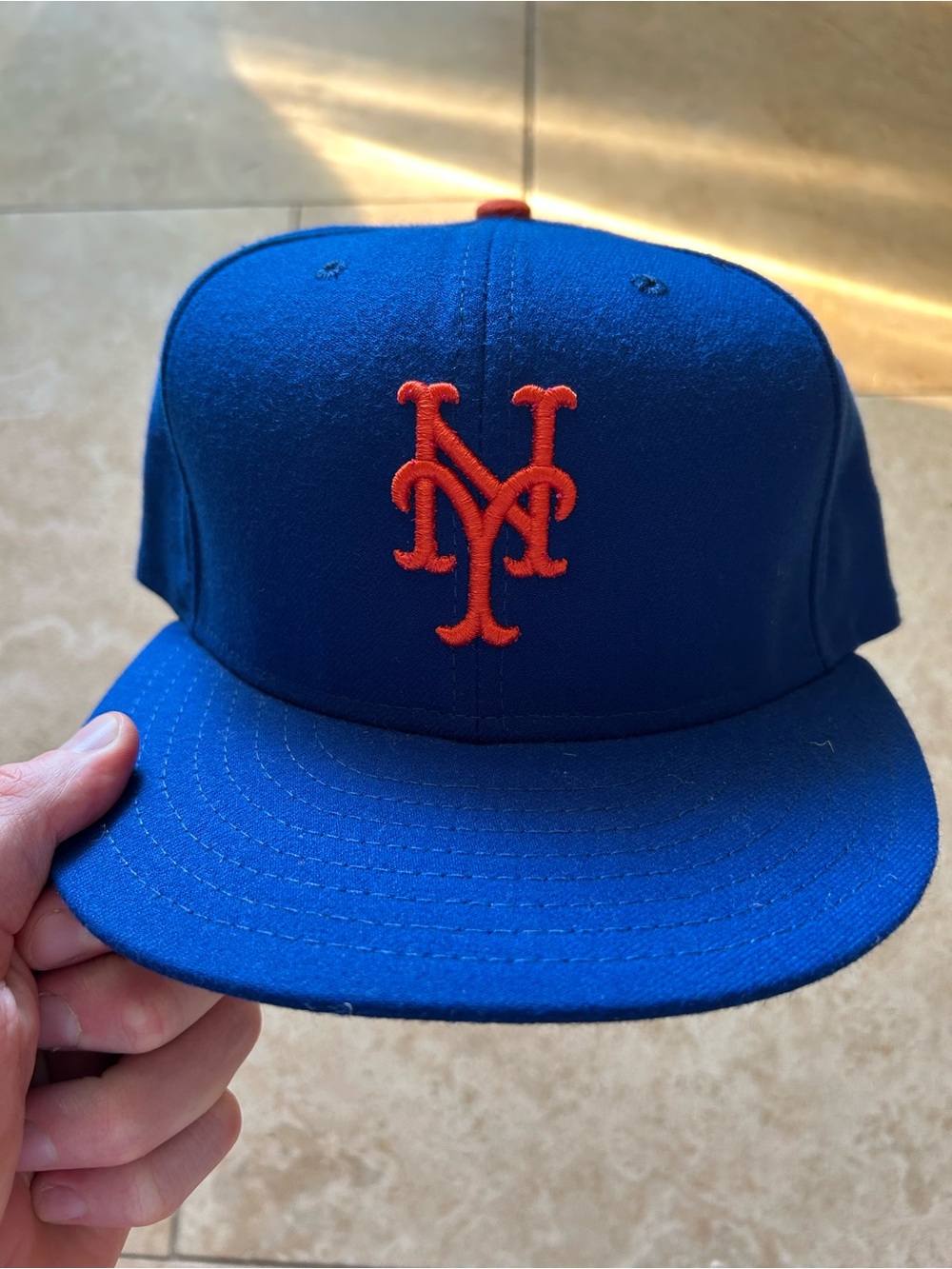 Men’s New York Mets 59Fifty MLB Authentic Collection hat size 7 1/2.